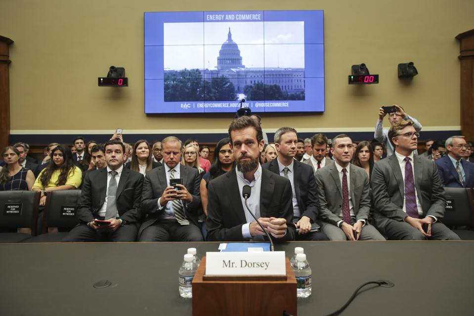 Twitter CEO Jack Dorsey Testifies To House Hearing On Company's Transparency and Accountability